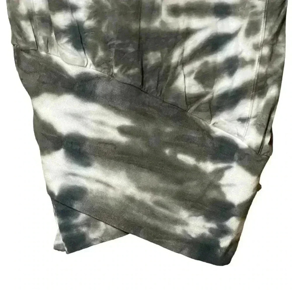 Young Fabulous & Broke Tie-Dye Turtleneck Sweater Dress XS Grey Retro-Chic NWT - Picture 10 of 14